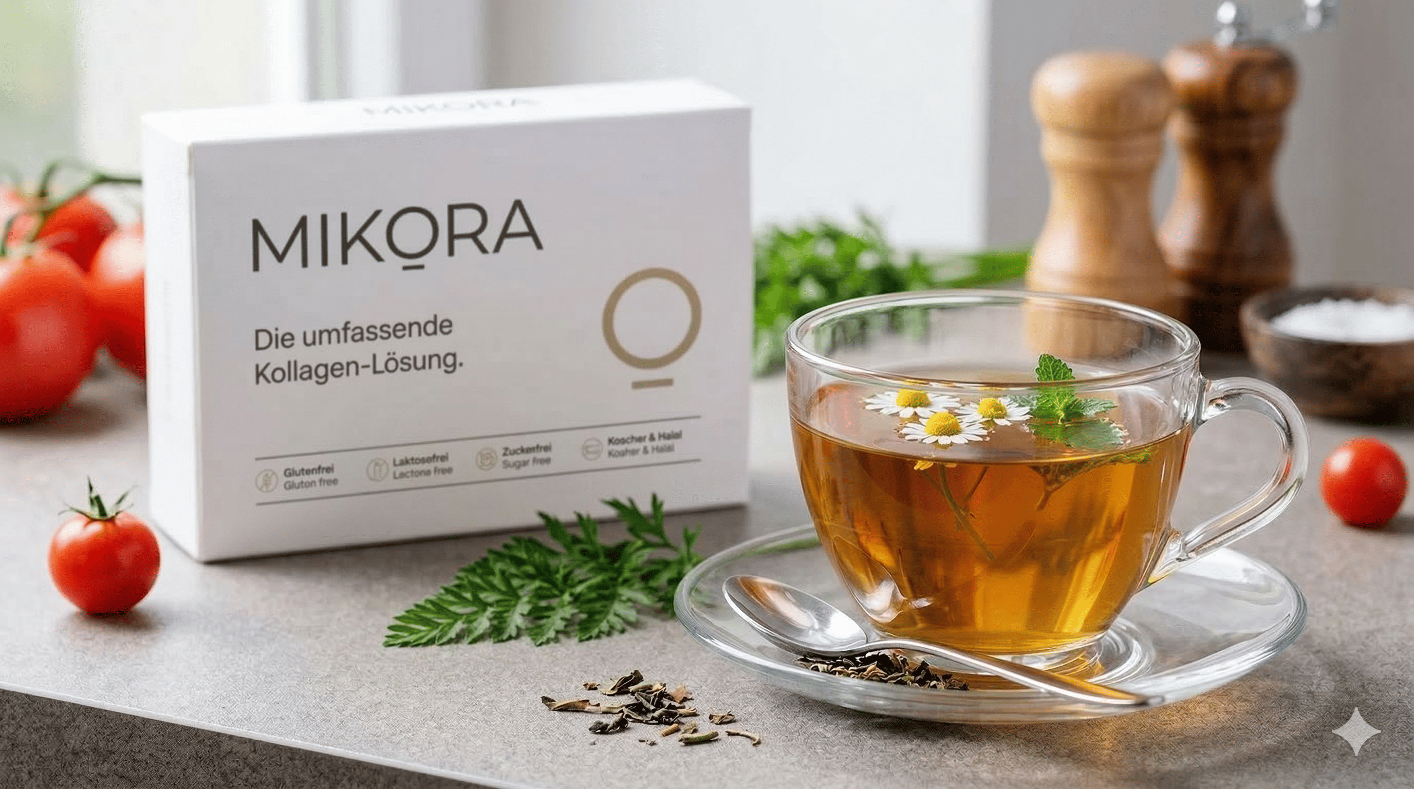 MIKORA Kollagen Tee: Entspannender Beauty-Boost für deinen Abend