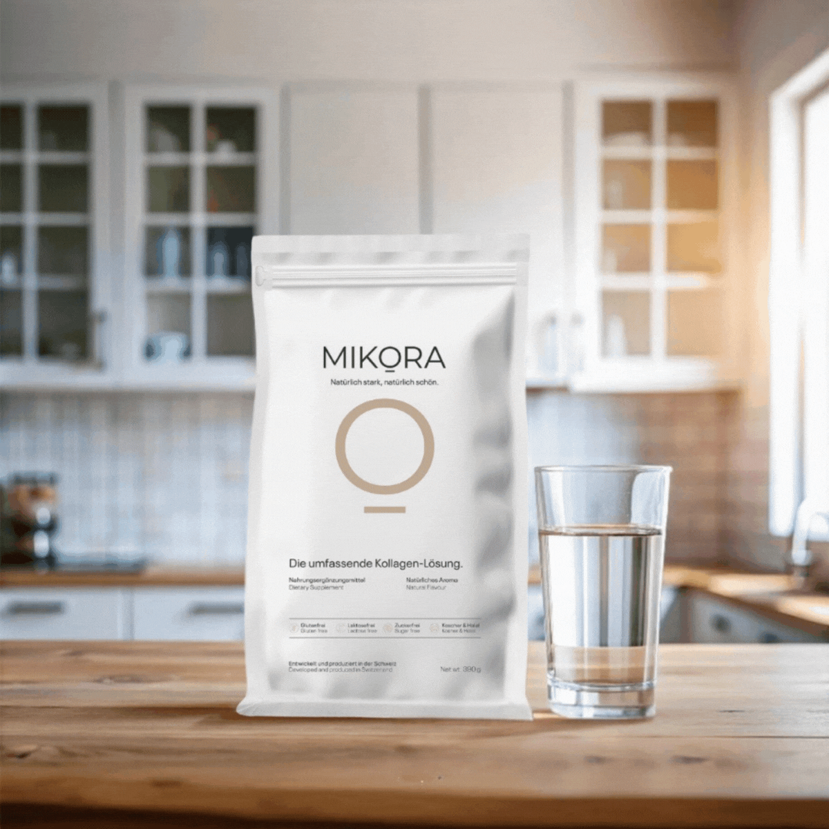 MIKORA Kollagen Pulver — Geschmacksneutral (Beutel)